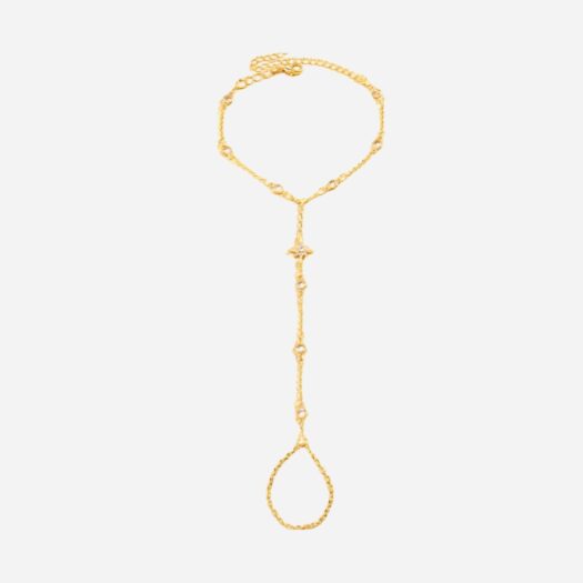 Bracelet bague scintillant pour femme