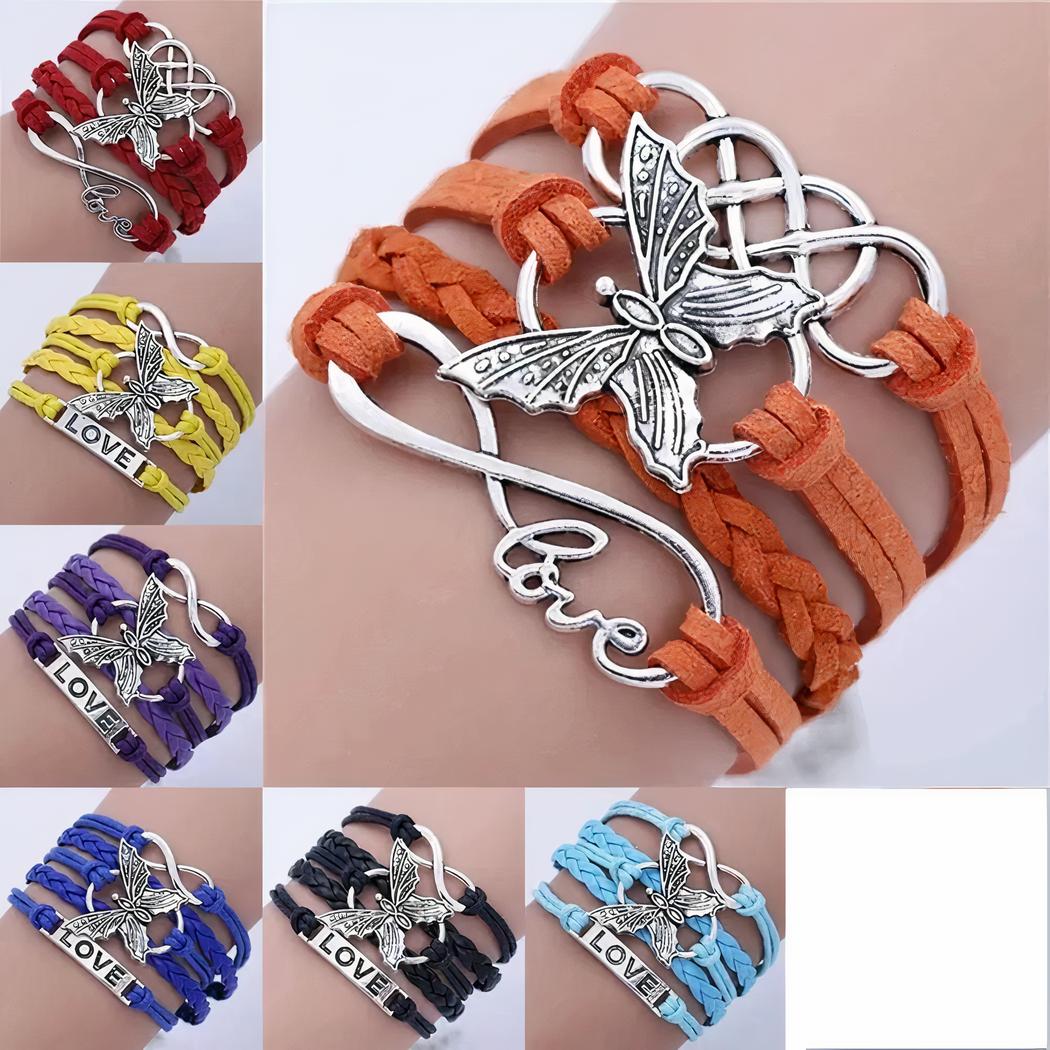 bracelet-fantaisie-aux-cordons-de-cuir-un-papillon-et-un-love-argente-pour-femme-image-3.jpeg