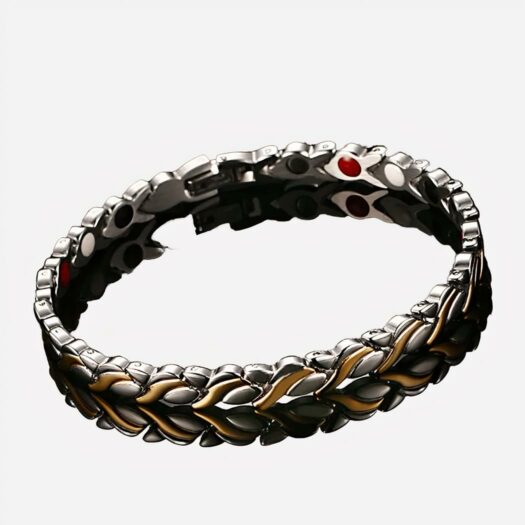 Bracelet magnétique en acier inoxydable pour femme