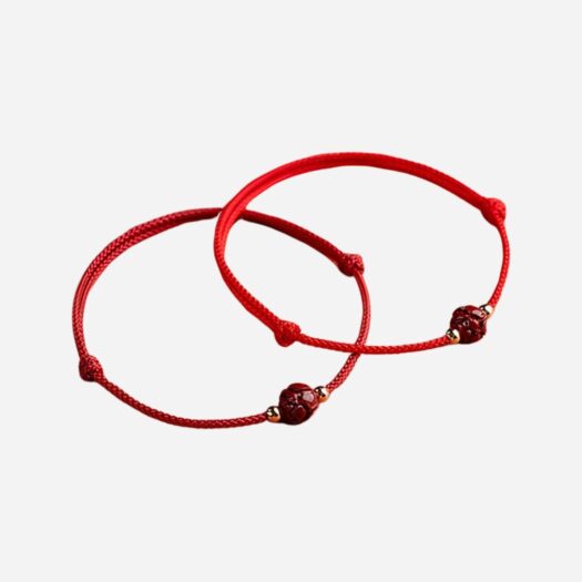 Bracelet tibétain porte-bonheur artisanal pour femme