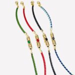 4 bracelets en cuir de toutes les couleurs