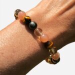 Bracelet chemin de vie perles colorées naturelles